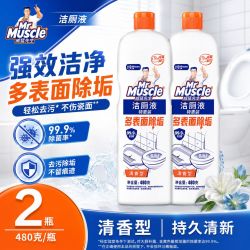 威猛先生 厕液洁厕液 480g瓶装 洁厕灵 强力清香