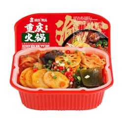 渝心 自热小火锅香辣蔬菜火锅230g
