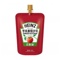 88VIP：亨氏 番茄沙司亨氏番茄酱番茄沙司袋装120g0添加小包装肯德基凑单手抓饼三明治