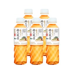 多乐多 幽兰观音无糖茶饮料纯茶饮品0糖 500ml*5瓶