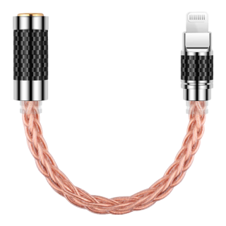 YYTCG 单晶铜 Lightning转3.5mm DAC解码耳放线