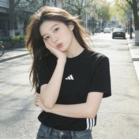 adidas 女款短袖T恤