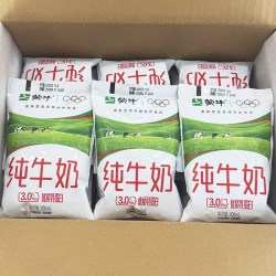 蒙牛 纯牛奶 200ml*16袋