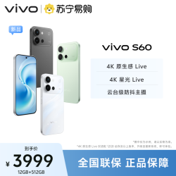 vivo S60 初夏绿 12GB+512GB 全网通5G新品手机