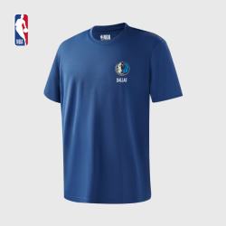 NBA 官方-球队文化系列 独行侠中性藏青夏季运动T恤男女士短袖 M