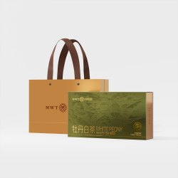 六妙 白茶沁心牡丹一级白牡丹散茶福鼎白茶茶叶送人礼盒袋装