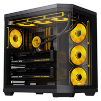 长城 海王星H5 海景房机箱 黑色 ATX