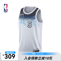 NIKE NBA CityEdition 男款篮球服 爱德华兹球衣