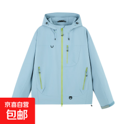 山系户外三合一冲锋软壳衣女秋冬季户外保暖内胆防风防左右