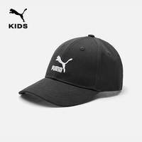 PUMA 儿童帽子 鸭舌帽 遮阳帽 户外 黑色 90 001 150