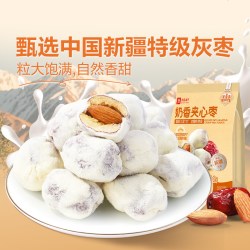 良品铺子 奶香夹心枣 100g