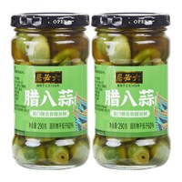 六必居 腊八蒜北京翡翠腊八蒜醋泡蒜瓣饺子腊八蒜炸酱面腊八蒜2瓶