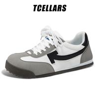 Tcellars 男士春夏季舒适低帮平底德训鞋