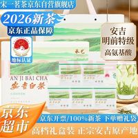 宋一 茶叶礼盒绿茶安吉白茶特级2026新茶明前茶250g