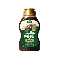 林小生 30%蚝汁0添加防腐剂 挤挤装 蚝油 268g
