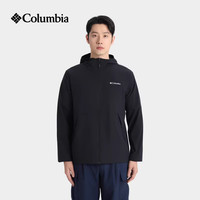 Columbia 2026春夏新品户外男子拒水透气舒适休闲连帽软壳衣夹克外套