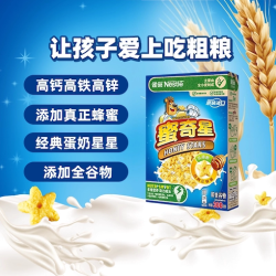 雀巢 进口蜜奇星蛋奶星星麦片300g
