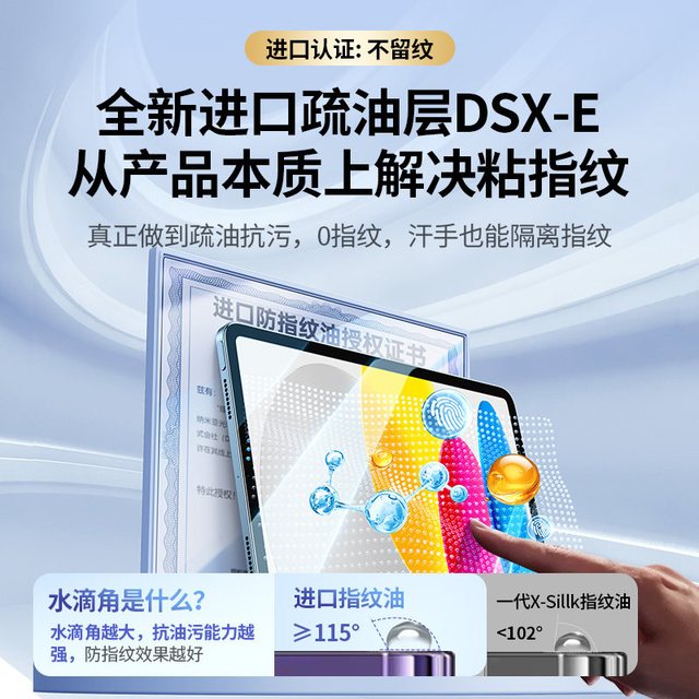 绿联 iPad 高清钢化前膜 1片装