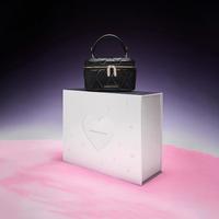 CHARLES & KEITH CHARLES&KEITH 菱格链条手提斜挎小方包女CK2-80782534礼物女生