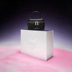 CHARLES & KEITH CHARLES&KEITH 菱格链条手提斜挎小方包女CK2-80782534礼物女生