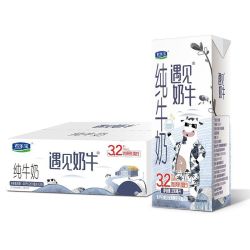君乐宝 纯牛奶 200ml*24盒