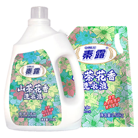 秦露山茶花洗衣液 3.68kg桶+2.68kg袋