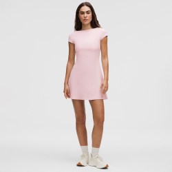 lululemon All Aligned 女士罗纹短款连衣裙 丨lululemon丨LW1FP9S