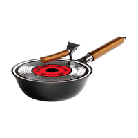 Amercook 钛铁不粘炒锅 26cm 赠铲