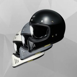 SHOEI 日本直邮SHOEIEX-ZERO复古头盔 摩托机车安全头盔帽复古哈雷风 如有淘金币可再减160