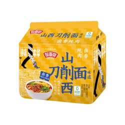 今麦郎 拉面范卤香味非油炸方便面 110g*5袋