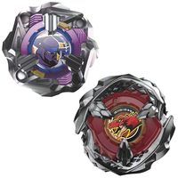 【破价】Hasbro 孩之宝 Beyblade X Beat Tyranno 4-70Q & 刀 Shinobi 4-80HN 双包,套装