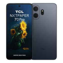 TCL 【破价】TCL NXTAPER 70 Pro 5G 安卓智能手机,带 6.9 英寸自然光显示屏,120Hz FHD+,50MP 1.0um OIS 摄像头,MuseFilm,MediaTek Dimensity 7300,8GB RAM + 256GB ROM,AI 生产力 恒星 B,恒星 B蓝色