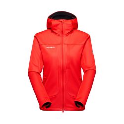 【破价】Mammut 猛犸象 Ultimate VIII 八代女士GTX户外软壳夹克 连帽外套 猛犸红 M