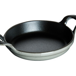 【破价】STAUB 珐宝 迷你圆形餐盘 12 厘米 石墨灰
