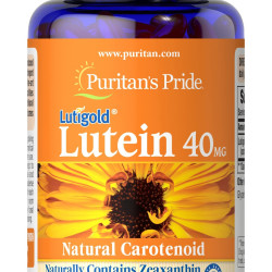 Puritan's Pride 叶黄素护眼软胶囊 40mg蓝莓精华 缓解眼睛疲劳 120粒