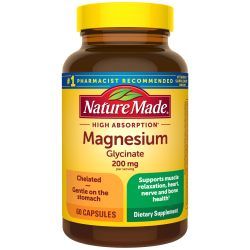 Nature Made 甘氨酸镁胶囊 200mg 60粒