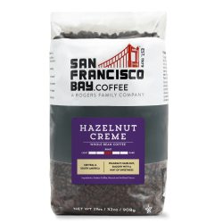 SAN FRANCISCO BAY 烘焙咖啡豆 浅焙 榛子奶油味 2.00磅(约907克)