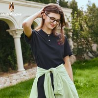 暇步士 【轻暖鹅绒】女短款连帽鹅绒羽绒服 B250246800