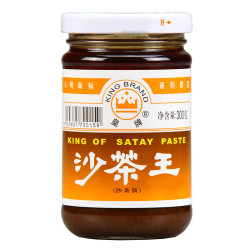 皇牌 沙茶王沙茶酱商用300g*1瓶非遗技艺火锅蘸料潮汕特产30年品牌