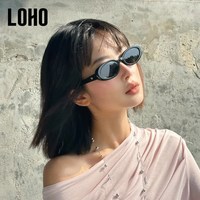 88VIP：LOHO 猫眼椭圆小框防紫外线太阳镜
