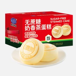港荣 无蔗糖 儿童蒸蛋糕