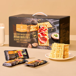 1号会员店 黑松露火腿苏打饼干1.5kg量贩分享装
