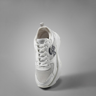 STUART WEITZMAN SW TRAINER 拼接复古厚底老爹鞋