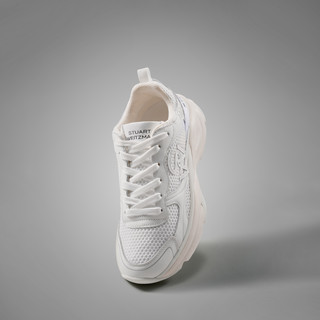 STUART WEITZMAN SW TRAINER 拼接复古厚底老爹鞋