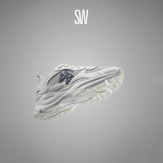 STUART WEITZMAN SW TRAINER 拼接复古厚底老爹鞋