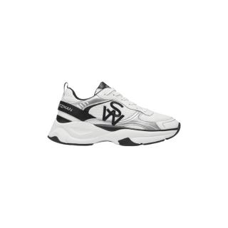 STUART WEITZMAN TRAINER 拼接复古厚底 女士休闲鞋