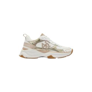 STUART WEITZMAN SW TRAINER 拼接复古厚底 女士休闲鞋