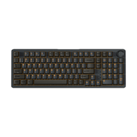 JAMES DONKEY RS2 4.0 Ultra 双8K无感延迟 落日橙 环诺云焰轴 99键 机械键盘