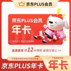 京东 12个月 年卡plus会员 JD京典vip会员365天