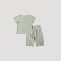 BALIPIG/巴厘小猪 天丝莱赛尔莫代尔 水杉绿 90cm 儿童家居服套装